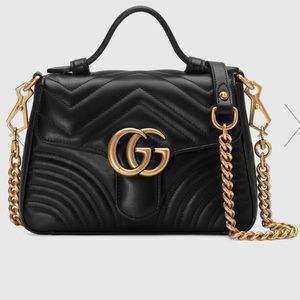 “GG” Mini Marmont top handle bag